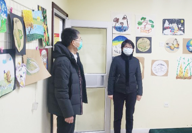 集团党委书记、董事长赵佳琛到音像公司检查调研